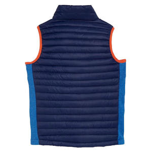 Gilet matelassé sans manches à capuche personnalisé avec logo OEM, en duvet de canard et d'oie, chaud pour l'hiver, pour femmes - Product Image 4