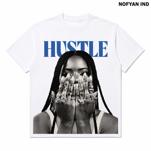 Camiseta de Estilo Urbano con Estampado por Sublimación Personalizado de Alta Calidad, Fabricante OEM, Camiseta Gráfica de Algodón, Venta al Por Mayor, Marca Privada - Product Image 1
