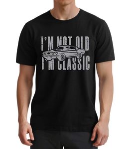 Camiseta para hombre con estampado de coches clásicos, manga corta, cuello redondo, informal, de verano, con gráfico, corte regular, 100% algodón, tejido jersey. - Product Image 2