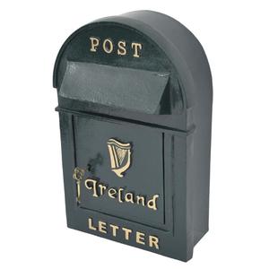 Irish Green Post <b>Box</b> Weatherproof Antique Ireland <b>Letter</b> <b>Box</b> For Garden Supplies And Farmhouse - Product Image 3