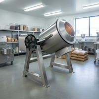 Machine de revêtement automatique au GPL Micron India pour noix et café torréfiés, en acier inoxydable de qualité alimentaire, 440V, pour papier, plastique et feuille d'aluminium