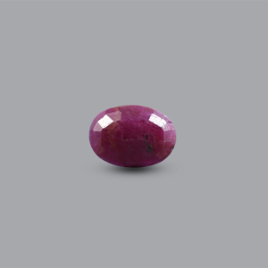 6.9 Carat African Ruby Loose Gemstone Oval & Emerald Cut Heat Treated Red Ruby for Fine Jewelry - Product Image 2