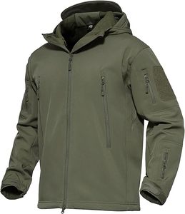 Chaqueta Táctica Personalizada de Softshell, Impermeable, Cortavientos, con Múltiples Bolsillos, para Senderismo, Camping, Entrenamiento y Aventura - Product Image 3