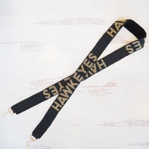 Hail State Nylon Lanyard With Metal Hook Adjustable Fashionable White <b>Strap</b> For ID Cards Key Holders <b>Phone</b> <b>Straps</b> - Product Image 5