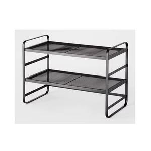 Diseño elegante y moderno de un zapatero metálico que mejora la estética general de cualquier habitación, desde entradas hasta dormitorios. - Product Image 1