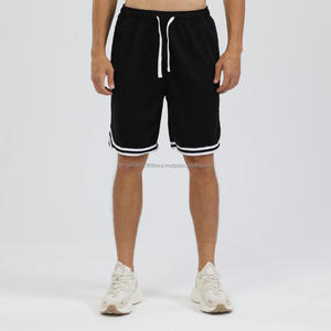 Venta caliente Hombres Deportes Ropa activa Transpirable Pantalones cortos de malla de secado rápido Gimnasio Correr Entrenamiento Pantalones cortos de gimnasio para hombre - Product Image 4