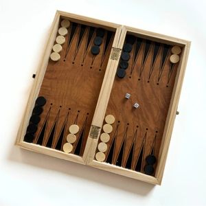 Jeu de Backgammon de Luxe Personnalisé OEM en Bois – Jeu de Salon au Design Papillon Moderne – Jeu de Société en Bois Incrusté de Haute Qualité pour Adultes - Product Image 6