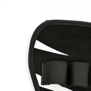 Gants de sport unisexe à demi-doigts violets avec support de poignet, antidérapants, respirants, en nylon/polyester/rayonne, robustes, avec fermeture auto-agrippante - Product Image 2