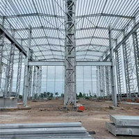 QCF071 Meilleur Prix Matériaux de Construction pour Hangars Structure en Acier Préfabriquée Entrepôt Atelier Stockage Chine