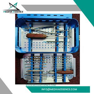 Ensemble d'instruments d'extraction de vis pour ongles cassés en acier inoxydable de haute qualité, orthopédiques, certifiés CE ISO - Product Image 6