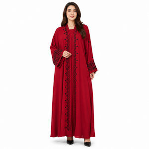 <b>Dress</b> With Headscarf Cover <b>Dress</b> <b>for</b> Women Muslim Abaya <b>Dress</b> <b>Long</b> Sleeve Maxi Jilbab African Abaya Style African Hijab - Product Image 4