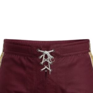 Pantalones Cortos Deportivos de Poliéster para Hombre, Color Granate, Sublimados, para Entrenamiento de Hockey sobre Hielo, con Cordón Ajustable y Franja Lateral, Uniforme de Equipo, Entrenamiento y Partido - Product Image 3