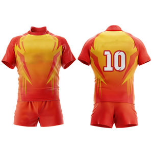 Nouvelle Arrivée 2026 – Ensemble Complet d'Uniformes de Rugby Personnalisés par Sublimation, Design sur Mesure, Impression Numérique – En Vente - Product Image 3