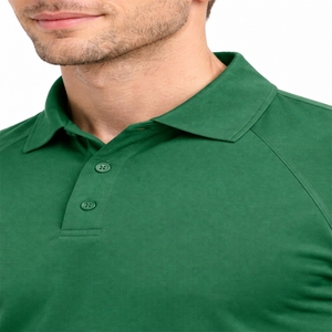 Polo de Alta Calidad en Color, Tejido de Algodón, con Bolsillo Frontal Personalizado, Manga Corta, Informal, Transpirable y de Secado Rápido - Product Image 5