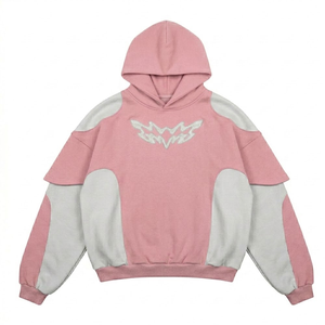 เสื้อฮู้ดดี้โอเวอร์ไซส์ผ้าฝ้ายคุณภาพสูง 100% สำหรับฤดูหนาว สวมใส่สบาย น้ำหนักเบา รับสกรีนโลโก้ ราคาดีที่สุด ผลิตในปากีสถาน - Product Image 3