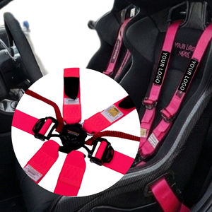 TBRACING ULTRA-D OEM ODM Cinturón de Seguridad de Carreras de 6 Puntos Personalizado de 2 Pulgadas FIA 8853-2016 con Patente de Taiwán para Hombros y Cinturones de Tracción - Product Image 3