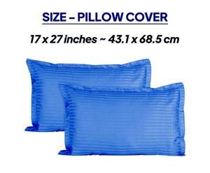 Sábana a rayas de algodón Super King Size 400 TC 100%, tela de lino 100% ligera, portátil para uso en el hogar, Hotel, Hospital - Product Image 4