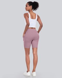 Novedad: Pantalones Cortos Deportivos para Mujer, Estilo Biker, de Tela Elástica con Memoria, Resistentes al Viento, Ecológicos, Transpirables, con Efecto Levanta Glúteos, para Yoga - Product Image 3