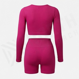 Conjunto de Yoga para Mujer, Traje Deportivo para Gimnasio, Sujetador Deportivo, Leggings, Pantalones, Ropa Deportiva Personalizada, Ropa Atlética - Product Image 2