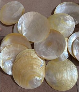 Vietnam Artistic Mother of Pearl Plate Natural Shell Material for Jewelry Holder Serving <b>Display</b> <b>Table</b> Decor - Product Image 2