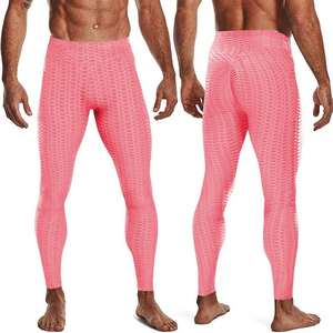 High Quality Custom Design Gym Fitness Running <b>Men</b> <b>Leggings</b> \ Breathable Seamed <b>Compression</b> <b>Men</b> Pant <b>Leggings</b> - Product Image 6