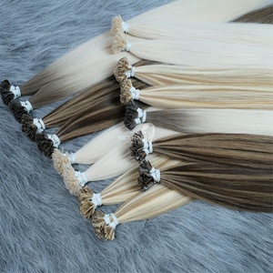 ขายส่งสีและพื้นผิวที่กําหนดเองต่อผมปลายแบน 100% ผู้ขายผมเวียดนามดิบในเวียดนาม - Product Image 3