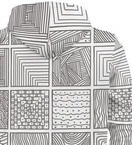 เสื้อฮู้ดแฟชั่นฤดูหนาวผู้ชาย ผ้าถักเนื้อนุ่ม ระบายอากาศ กันลม ผลิตจากผ้าฝ้าย 100%  รับผลิตตามแบบ (OEM) ขายส่ง - Product Image 2