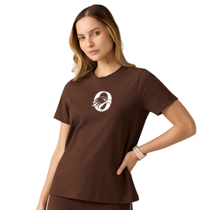 Camiseta Deportiva de Manga Corta para Mujer, Cuello Redondo, Acanalada, Suave y Elástica, para Gimnasio, Running, Yoga y Fitness - Product Image 1