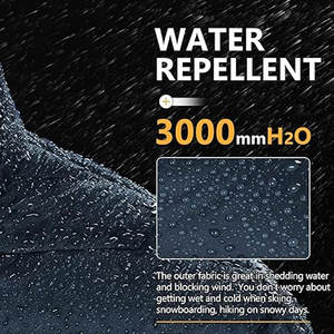 Fournisseur en gros de vestes matelassées légères et isolées pour hommes, manteaux d'hiver pour le ski et la randonnée, couleurs et designs OEM, impression sur écran - Product Image 4