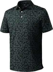 Camisa Polo de Golf con Estampado Floral Personalizada para Hombre, Manga Corta, Transpirable, Deportiva, Informal, OEM, ODM, Ropa al por Mayor para Hombre, Verano - Product Image 2
