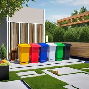 <b>wheelie</b> <b>bin</b> with 2 wheels 120L plastic hdpe heavy duty made in india best quality - Product Image 4