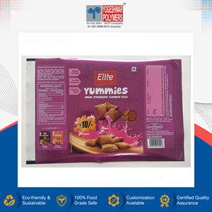 Sachets d'emballage alimentaire de qualité standard, couleur personnalisée, qualité alimentaire, scellage central, prix de gros auprès d'un fabricant indien - Product Image 2