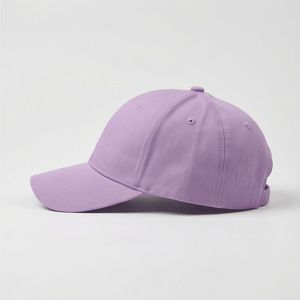 Gorra de béisbol lila lisa, estilo refrescante de verano, unisex, la mejor calificada, para hombre, moderna y de alta calidad. - Product Image 3