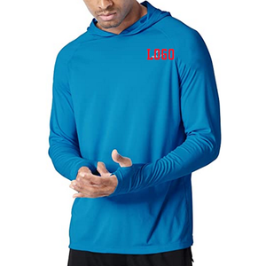 Hoodie de pêche pour homme UPF 50, séchage rapide, manches longues, protection solaire, respirant, léger, performance extérieure, personnalisable - Product Image 4