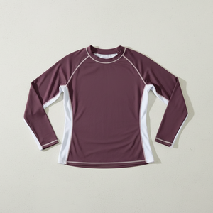 Women Long Sleeve Rash Guard Swimwear Set UV Protection Quick Dry <b>Surfing</b> Swimsuit 2 Piece Beach Wear Athletic Swim Shirt - Product Image 4