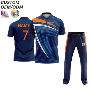 Maillot de sport pour équipe de cricket, uniforme d'entraînement personnalisé, support OEM ODM pour la vente en gros de vêtements, polyester respirant à séchage rapide - Product Image 6