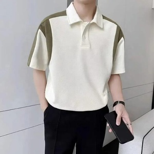 Direct usine en gros Logo personnalisé respirant à manches courtes pour POLO Smart décontracté Streetwear avant Logo de haute qualité - Product Image 2