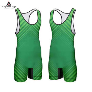 Nuevo Diseño en Venta, Singlet de Lucha Libre con Impresión Digital de Logotipo Personalizado, Singlet de Lucha Libre - Product Image 1