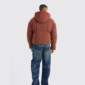 Custom Design New Arrival Polyester/Cotton Breathable Windproof <b>Waterproof</b> Front <b>Plus</b> <b>Size</b> Standard Thickness Two Pockets Design - Product Image 3