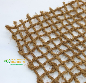 Geotextiles de Fibra de Coco Natural Tejidos al por Mayor, Manta de Control de Erosión de 20m de Longitud, Diseño Rústico para Protección de Taludes y Estabilización del Suelo - Product Image 1