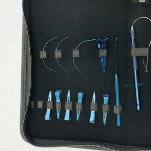 เครื่องมือต่อผมระดับมืออาชีพ ทำจากเหล็กกล้าไร้สนิมเกรดผ่าตัด พร้อมคีมและเข็มแบบวงแหวน C ใช้ซ้ำได้  รับผลิตตามแบบส่วนตัว - Product Image 3