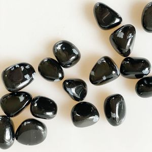Venta al por mayor de cristal natural turmalina negra piedras caídas ágata de piedras preciosas curativas para la decoración del hogar comprar de ágata Aameena - Product Image 1