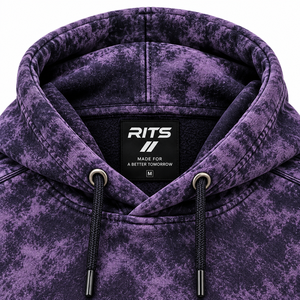 Sudadera con Capucha Oversize Tie Dye para Mujer RITS, de Forro Polar con Bolsillos, Corte Regular, para Otoño, la Más Vendida al por Mayor 2026 - Product Image 5