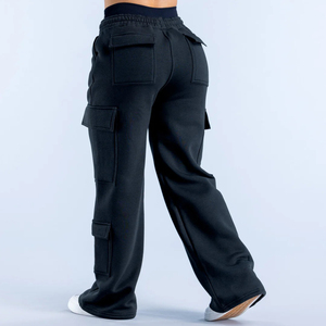 Pantalones Cargo de Moda para Mujer, al por Mayor, Personalizados, de Alta Calidad, Corte Regular, Estilo Urbano, Pantalones Deportivos de Encaje para Invierno - Product Image 4