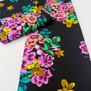 Tela de Algodón Ankara Holandesa con Estampado Africano Premium, Diseño Vibrante para Prendas Tradicionales de Kumasi - Product Image 1