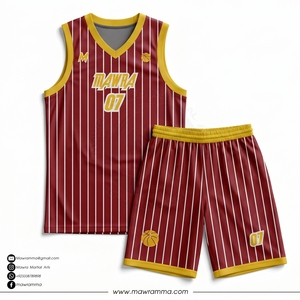 Maillot de basket personnalisé en sublimation pour équipe, séchage rapide, grande taille, anti-humidité, vêtements de sport pour hommes pour les équipes - Product Image 3