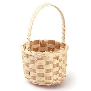 Cesto de embalaje de regalo al precio más barato, cestas de bambú trenzadas a mano para regalos y flores listas para enviar - Product Image 5