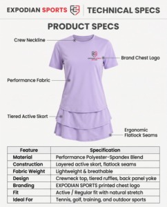 T-shirt à manches courtes pour femme, séchage rapide, respirant, coupe ample, vêtements de sport, logo personnalisé - Product Image 4