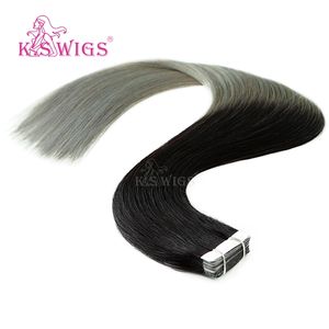 Extensiones de Cabello Humano Remy de Alta Calidad KSWIGS, 12-28 Pulgadas, 100% Virgen, Cutícula Alineada, Textura Lisa, Resistentes a la Caída, Cabello Individual - Product Image 2