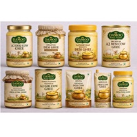 Ghee Desi de Haute Qualité, Beurre Clarifié Traditionnel Indien, Matière Grasse Laitière Naturelle pour la Pâtisserie, la Cuisine et l'Usage Commercial, à Vendre